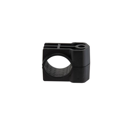 Panduit Cable Cleat, Nylon, 1-1/2 in Bundle Dia., Black, 1.72 in L, 10 PK CCPL1H3238-X